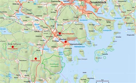 Vägbeskrivning från Göteborg till Nyköping